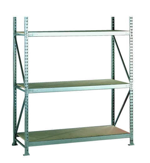 META MINI-RACK Grundregal 2200 x 1800 x 650 mm, 3 Ebenen, Spanplattenauflage