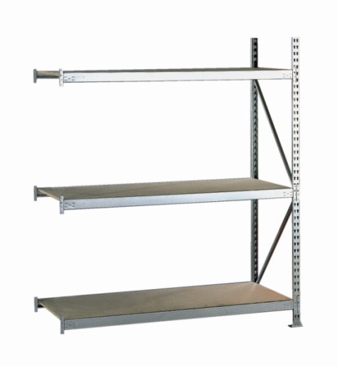 META MINI-RACK Anbauregal 2200 x 1800 x 800 mm, 3 Ebenen, Spanplattenauflage