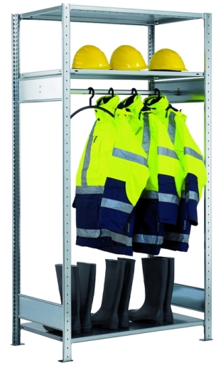 SCHULTE Garderobenregal 2000x750x600, Grundregal