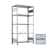 META CLIP Grundregal 2000 x 1000 x 600 mm, 5 Böden, verzinkt META CLIP Grundregal 2000 x 1000 x 600 mm, 5 Böden, verzinkt