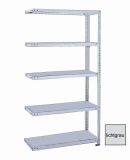 META FIX Anbauregal 2000 x 1000 x 300 mm, 5 Böden, lichtgrau META FIX Anbauregal 2000 x 1000 x 300 mm, 5 Böden, lichtgrau