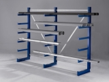 META ATLAS Kragarmregal 2000 x 5400 x 500 mm, 5 Ständer META ATLAS Kragarmregal 2000 x 5400 x 500 mm, 5 Ständer