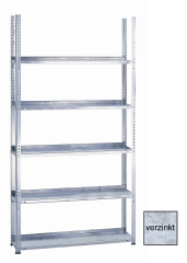 META FIX Grundregal 1850 x 750 x 300 mm, 5 Böden META FIX Grundregal 1850 x 750 x 300 mm, 5 Böden