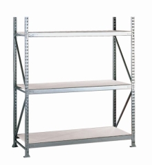 META MINI-RACK Grundregal 2200 x 2200 x 800 mm, 3 Ebenen, Stahlpaneelauflage