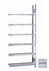 META CLIP Anbauregal 2200 x 1000 x 300 mm, 6 Böden